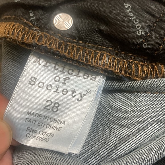 Articles of Society Women’s Jeans Size 28 - Picture 7 of 8